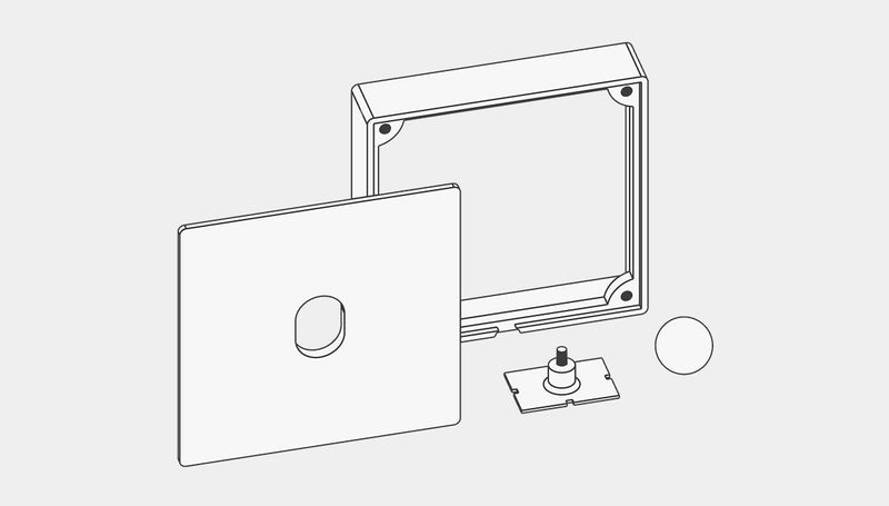 Covers d'interrupteurs modulables