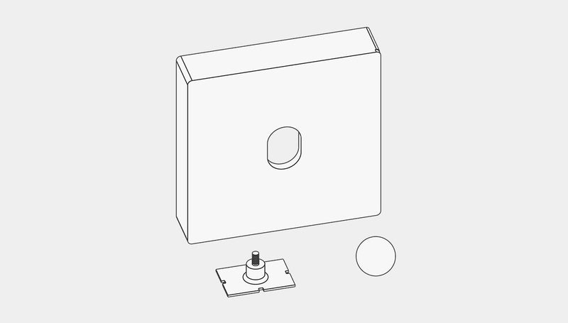 Covers d'interrupteurs monoblocs